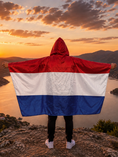 Wearable Flag Cape - Netherlands / Dutch