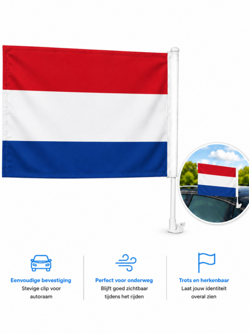 Window Flag Netherlands / Dutch