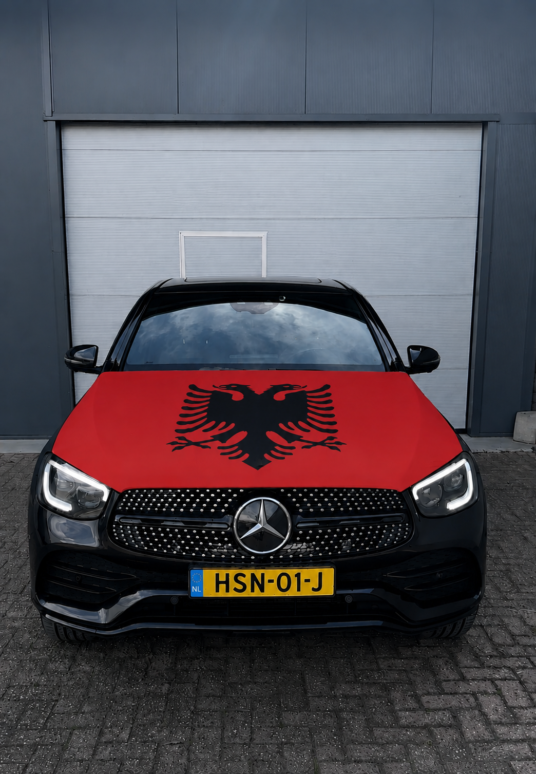 Hoodflag Albanië