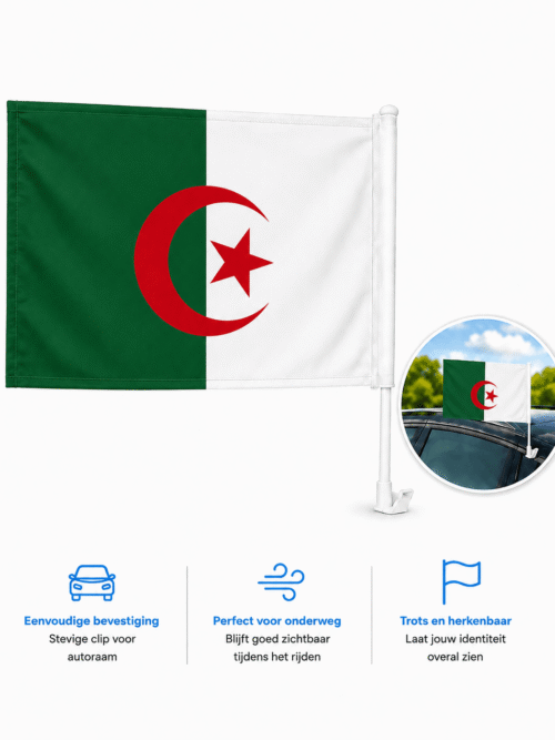 Window flag Algeria